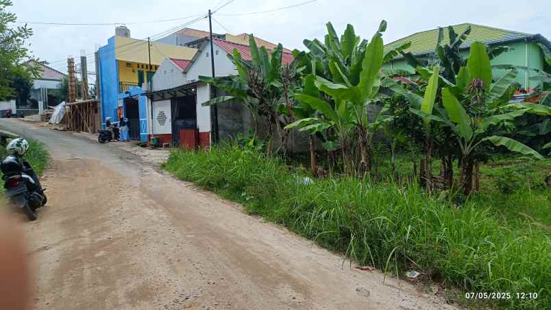 tanah di gedung meneng rajabasa luas 252m surat shm