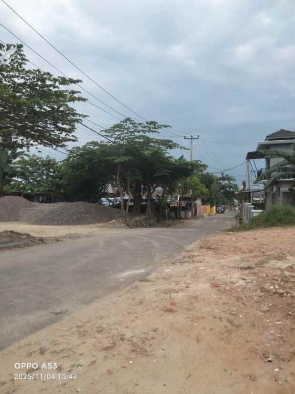 tanah di kedaton luas 950m shm siap bangun