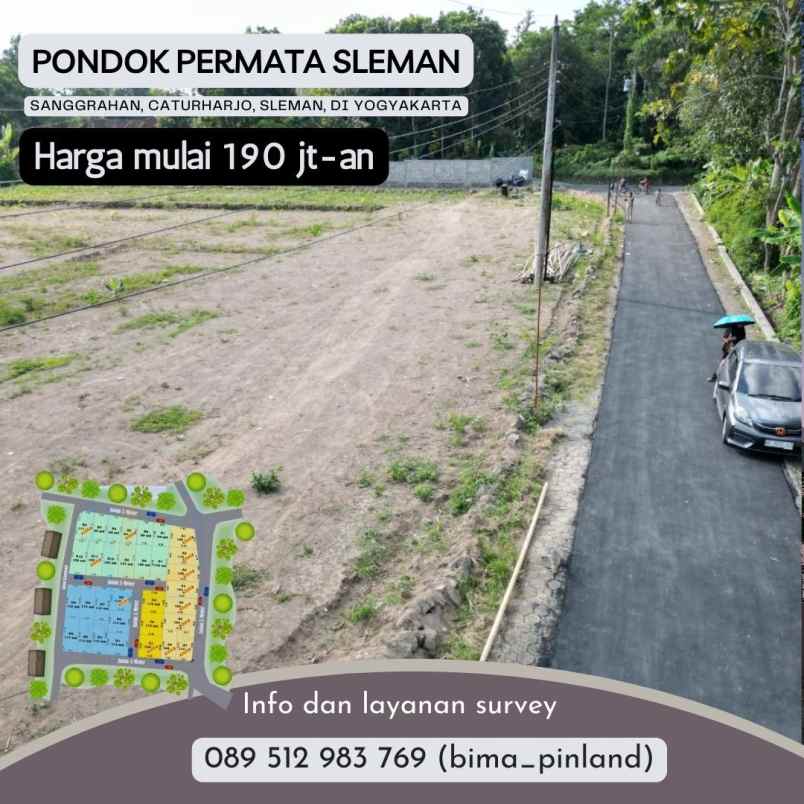 tanah dijual dekat jl magelang km 13