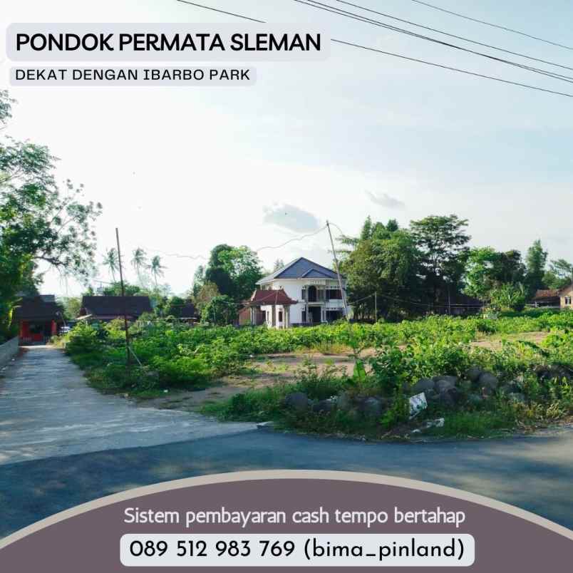 tanah dijual dekat jl magelang km 13