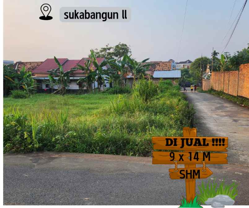 tanah siap bangun area sukabangun