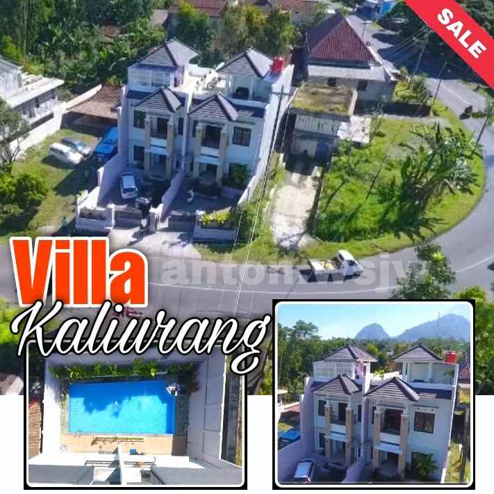 Vila Asri Di Jl Kaliurang Km24 2bangunan 3lantai Kolam Renang Limasan