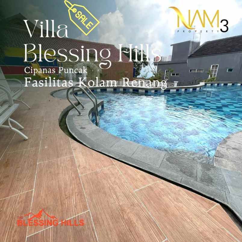 villa mewah di blessing hills cipanas puncak bogor