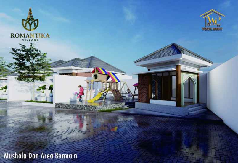 villa murah di dekat candi borobudur harga di bawah 1m