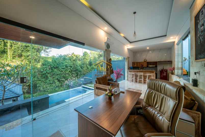 villa murah tanah luas di tabanan bali view sungai