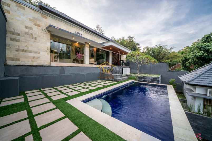 villa murah tanah luas di tabanan bali view sungai