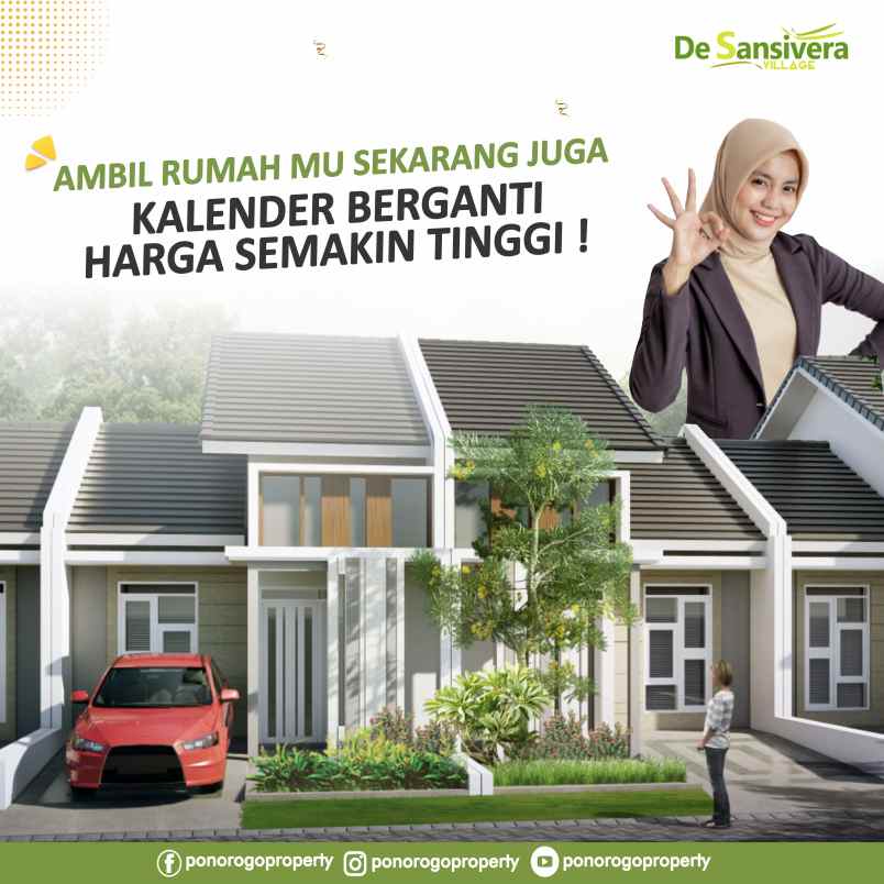 viral rumah komersil syariah harga subsidi di ponorogo