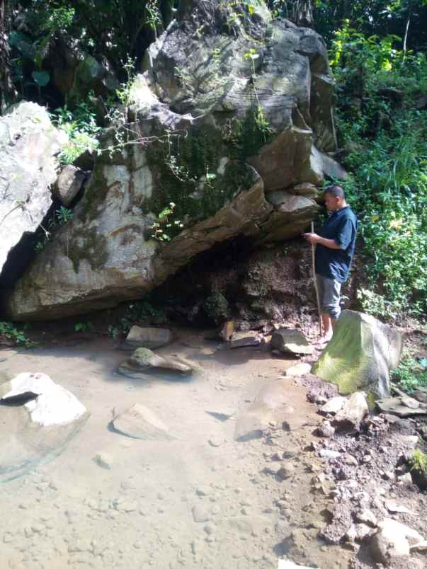 15 ha tanah sawah bukit batu mata air panas air terjun