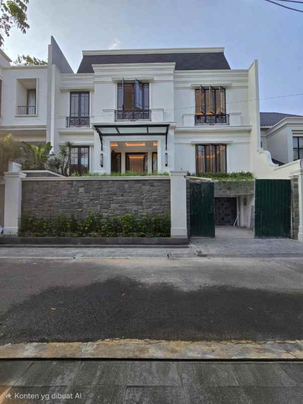 brand new luxury house siap huni di kebayoran baru