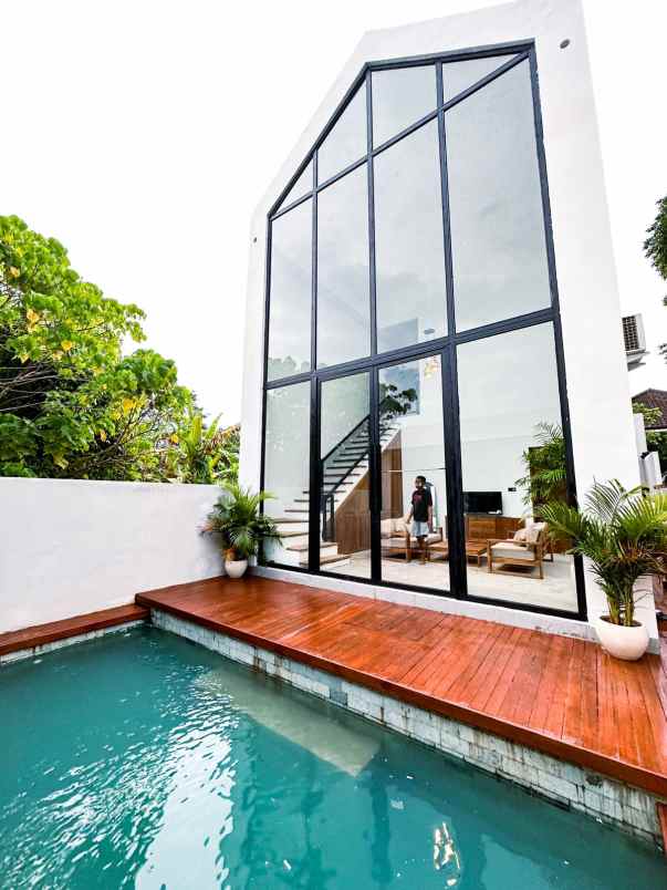 brand new modern villa di tabanan dekat canggu bali