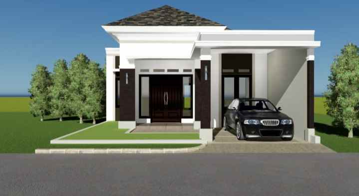 cluster mewah harga terjangkau type 80 luxury