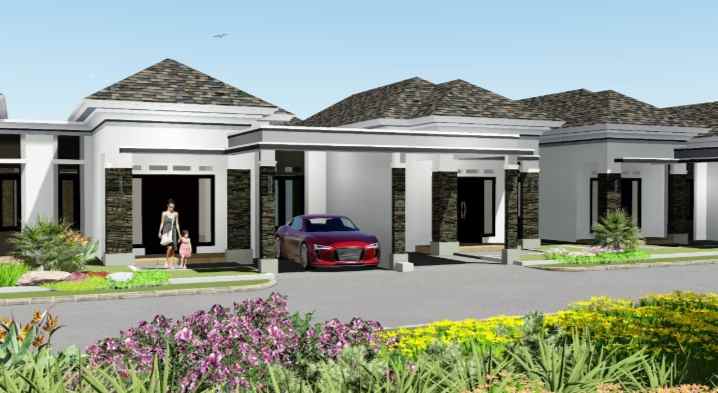 cluster mewah harga terjangkau type 80 luxury