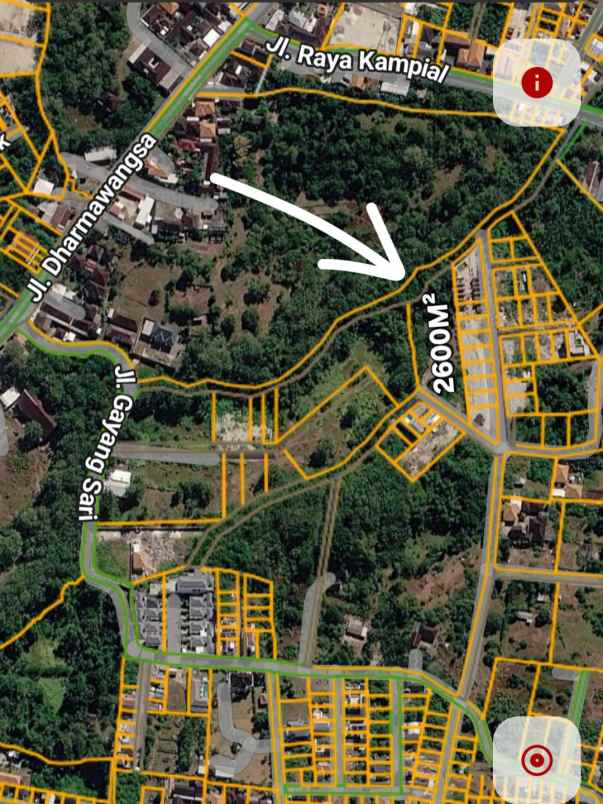 dijual 26 are jl gayang sari kutuh kuta selatan