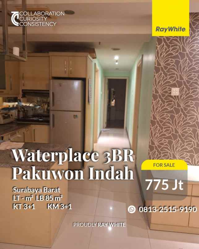 dijual apartemen waterplace residence tower c