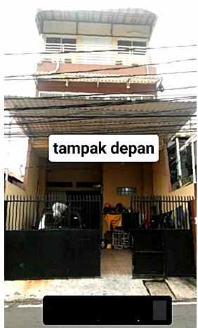 dijual bu ruko rawa selatan johar baru jakarta pusat