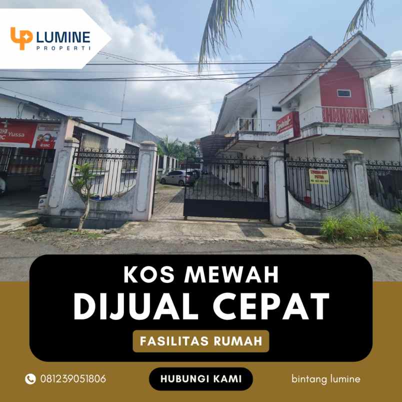 dijual cepat kosan 21 kamar murah dijakal