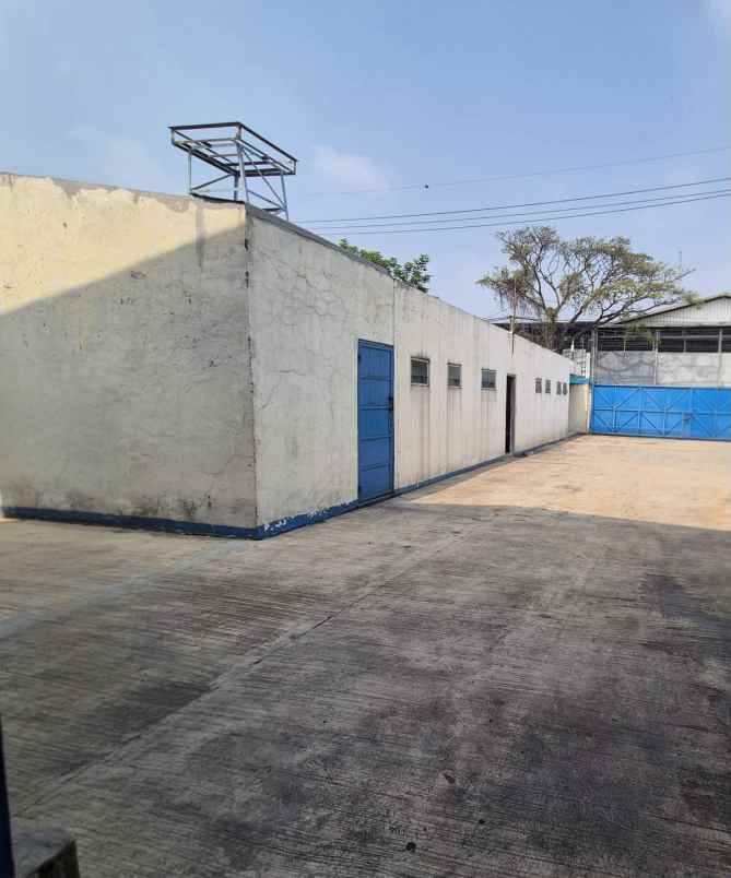 dijual gudang siap pakai di neglasari tangerang