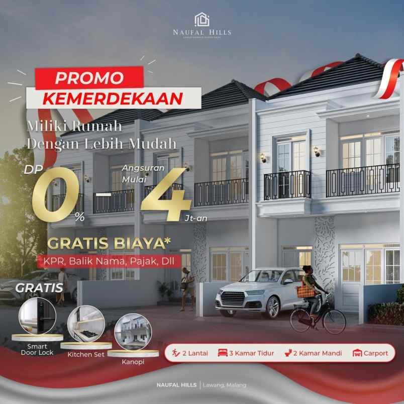 dijual hunian 700jt an bernuansa villa mewah di malang