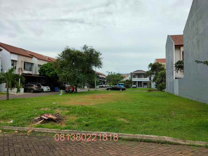 dijual kavling di cluster alamanda jgc cakung