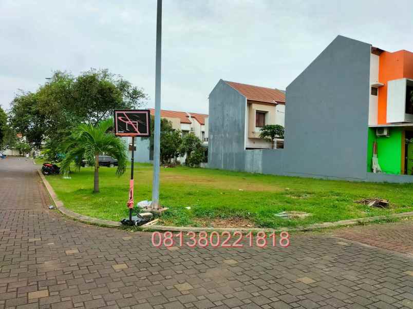 dijual kavling di cluster alamanda jgc cakung