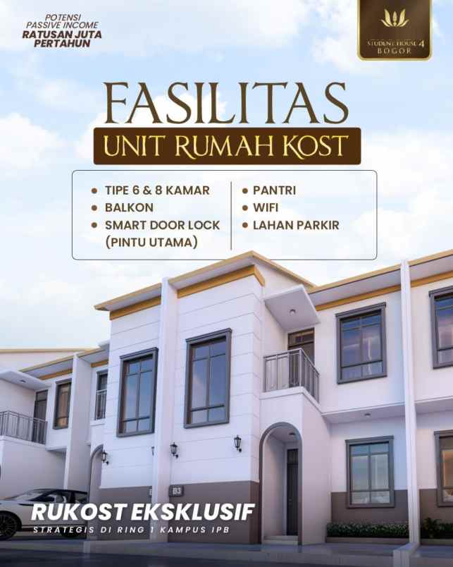 dijual kost cikarawang