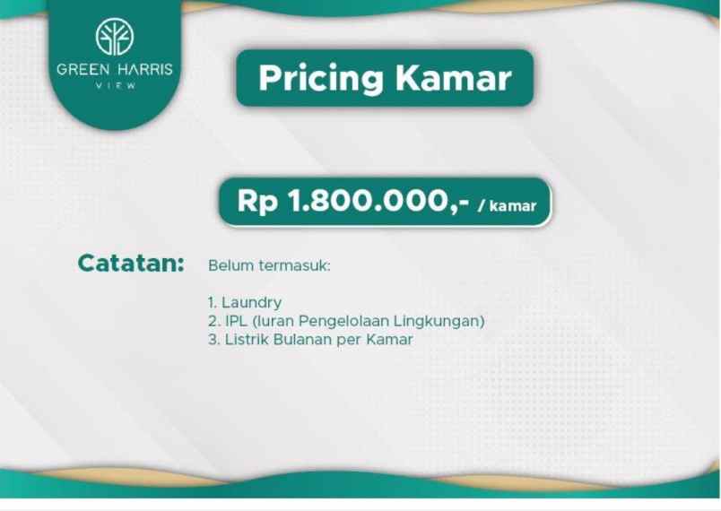 dijual kost cilubang mekar