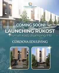 dijual kost jl cilubang raya no 1