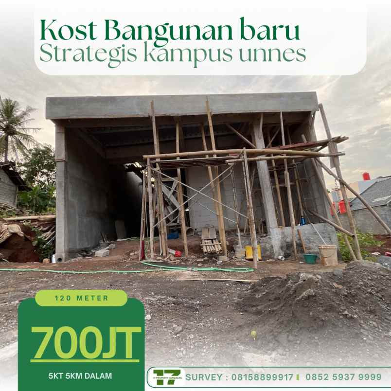 dijual kost kantor kelurahan kalisegoro
