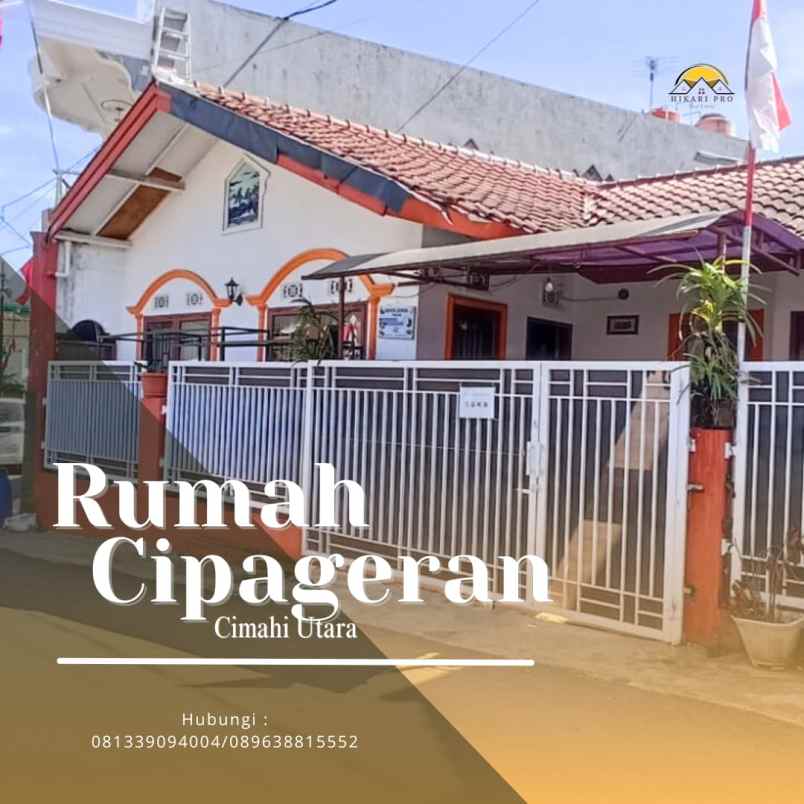 dijual mendesak rumah pci 1 cipageran cimahi