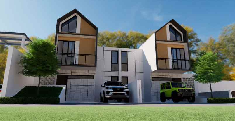 dijual murah rumah 2 lantai di bekasi