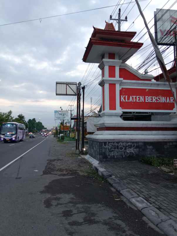 dijual murah tanah area gerbang toll jogonalan klaten