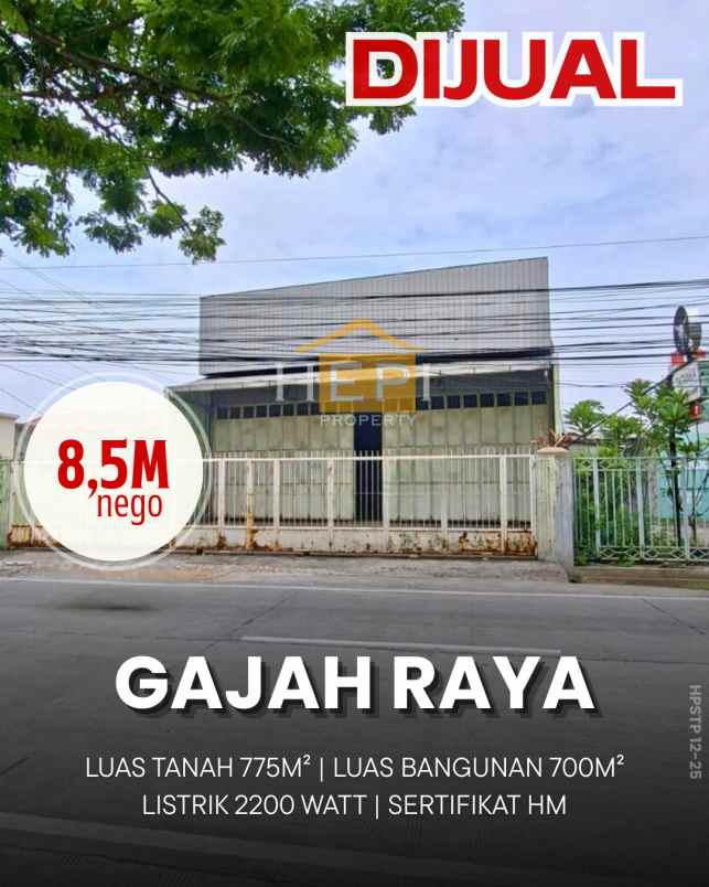 dijual ruko di gajah raya dekat masjid agung semarang
