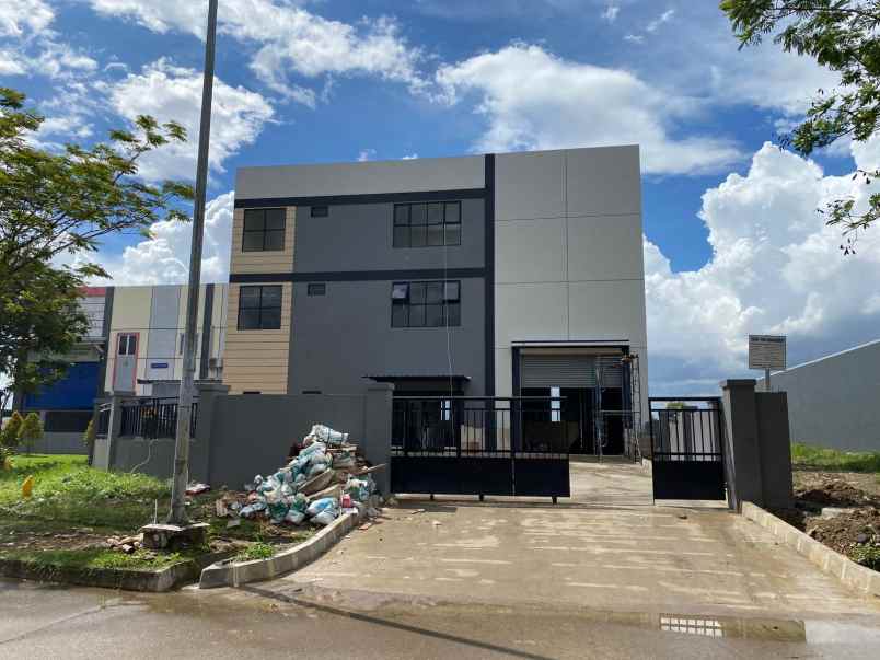 dijual ruko gudang kantor delta silicon lippo cikarang