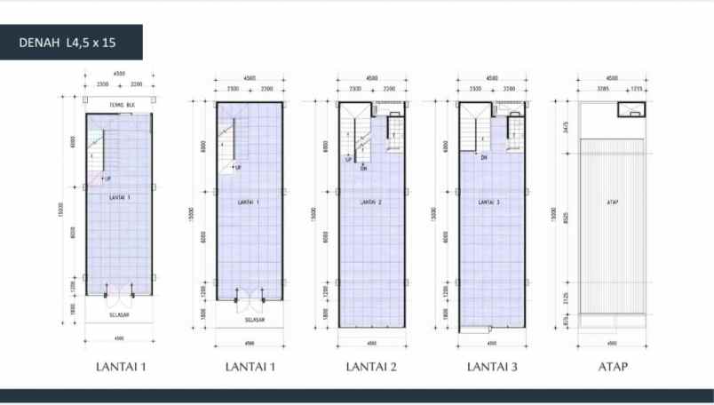 dijual ruko gudang kantor jakarta garden city