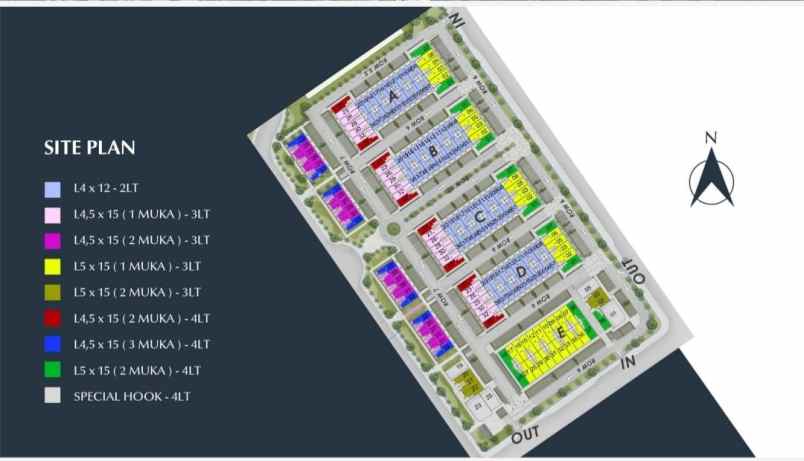 dijual ruko gudang kantor jakarta garden city