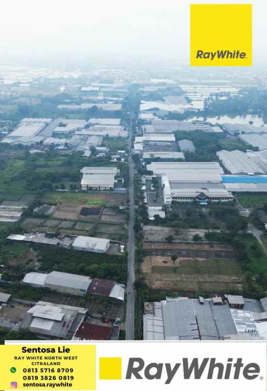 dijual ruko gudang kantor jalan kepatihan industri