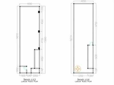 dijual ruko gudang kantor jalan pluit raya iii