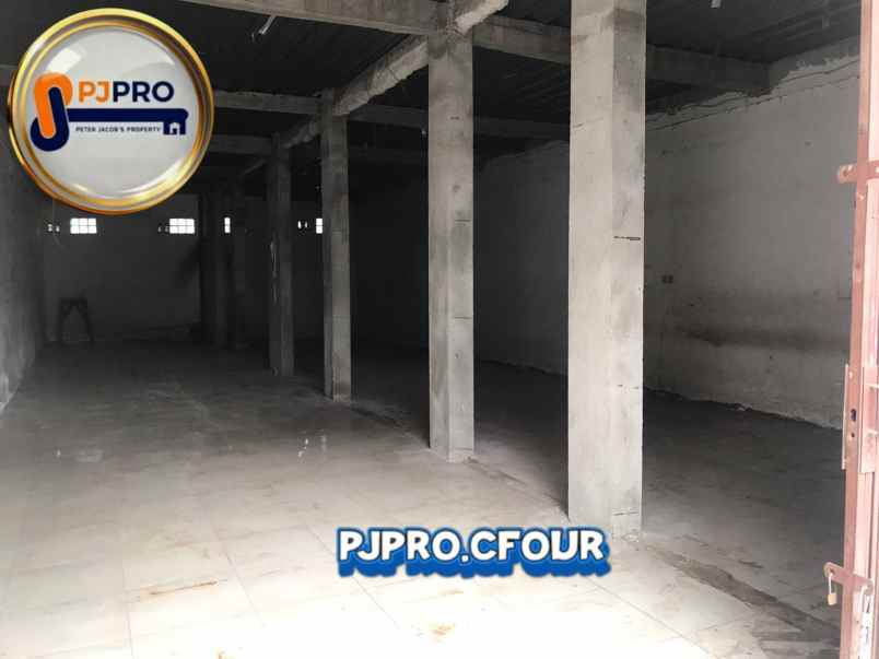 dijual ruko gudang kantor jalan raya bekasi cakung barat