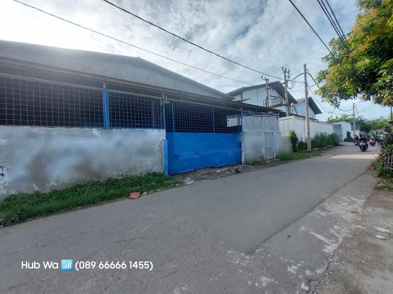 dijual ruko gudang kantor jalan salembaran kosambi