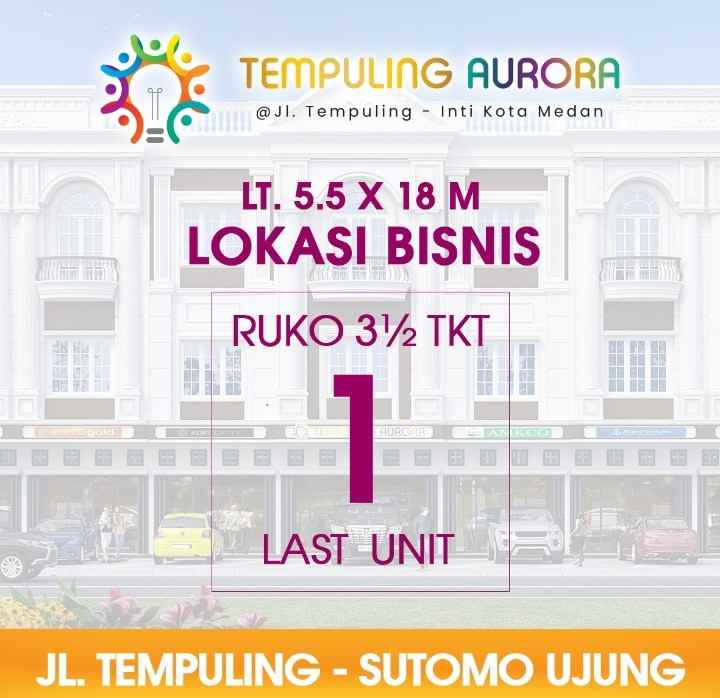 dijual ruko gudang kantor jalan tempuling tuasan