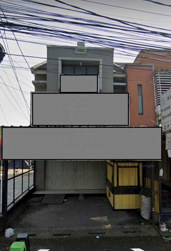 dijual ruko gudang kantor komplek istana mekar wangi