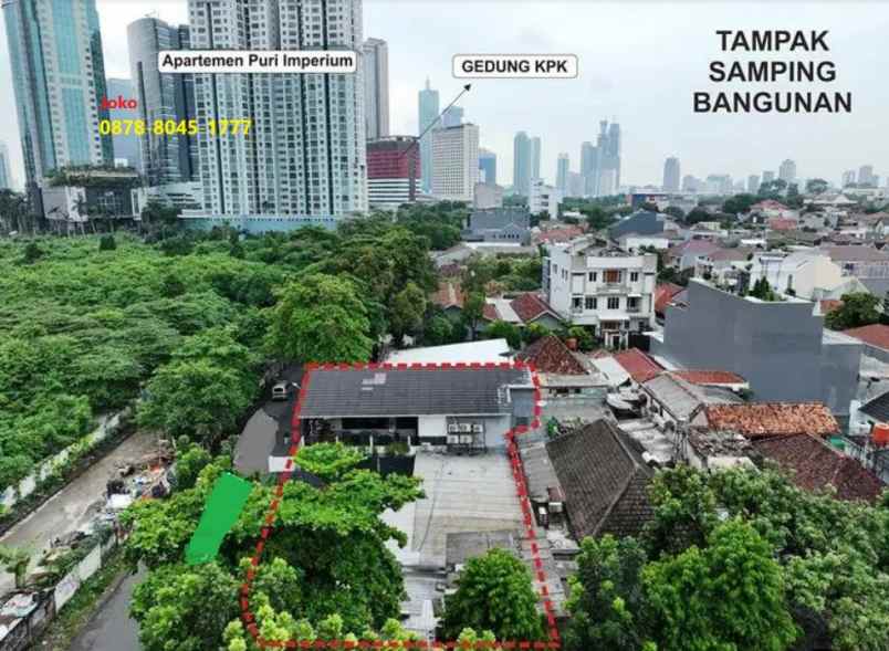 dijual ruko gudang kantor kuningan
