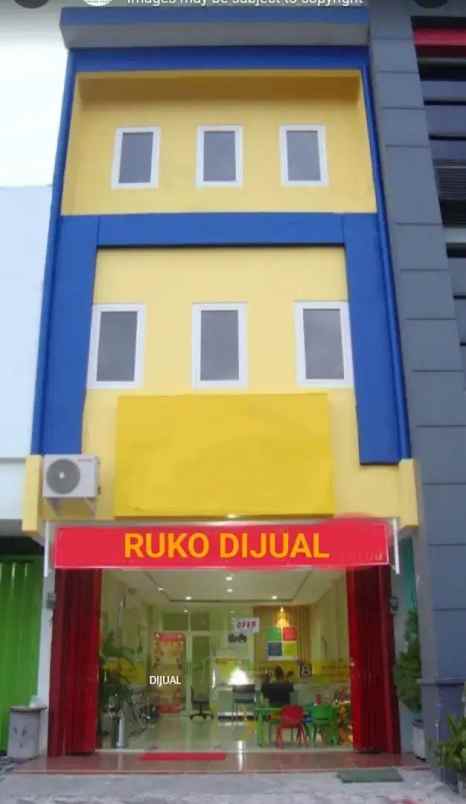 dijual ruko gudang kantor rungkut asri utara