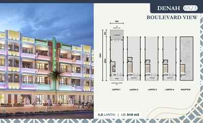 dijual ruko gudang kantor soho miami east pik2