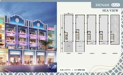 dijual ruko gudang kantor soho miami east pik2