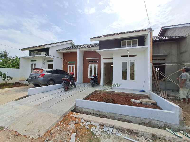 dijual rumah 2jt all in rumah baru siap