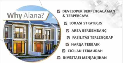 dijual rumah alana regency tambak oso 2