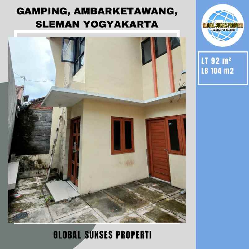 dijual rumah ambarketawang