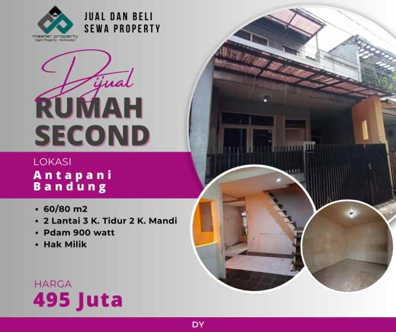 dijual rumah antapani