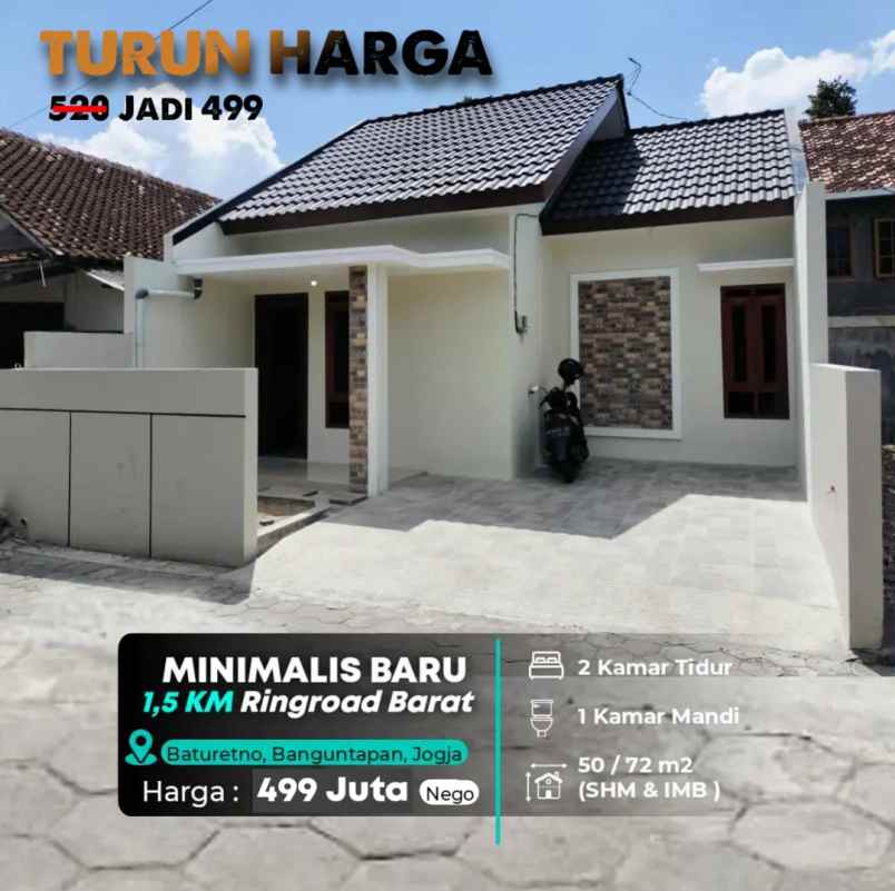 dijual rumah banguntapan